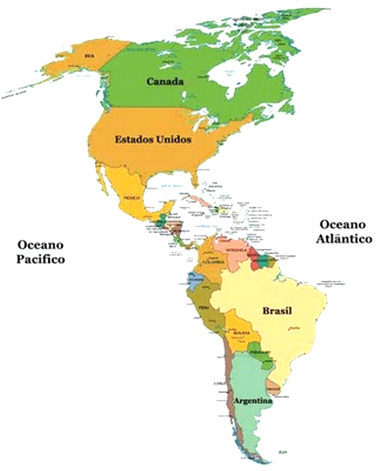 Como Se Divide El Continente Americano Segun Su Geografia - 2026 ...